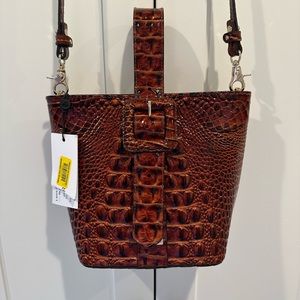 BRAMAN CROSSBODY CROCODILE EMBOSSED